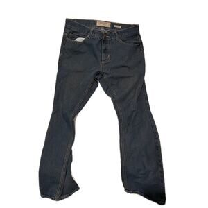 Vintage Genes 1891 Blue Jeans Slim Straight Mens 34x32